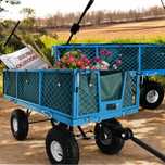 Solidny Wózek Transportowy – Idealny do Ogrodu i Budowy 300 kg Lekki