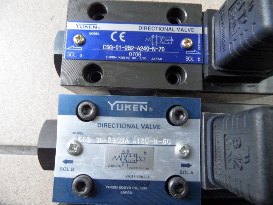 Zawór sterujacy Yuken Vickers elektrozawór pompa Vicers Nachi Bosch