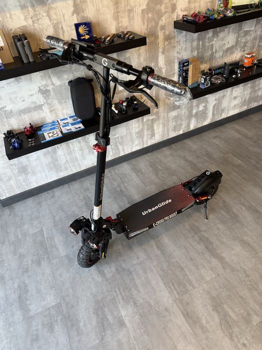 Trotinete scooter UrbanGlide E-CROSS PRO BOOST