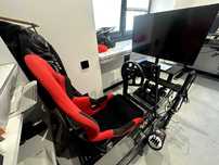 Symulator SIM RACING zestaw [sim rig, fanatec dd 8nm, clubsport v3]