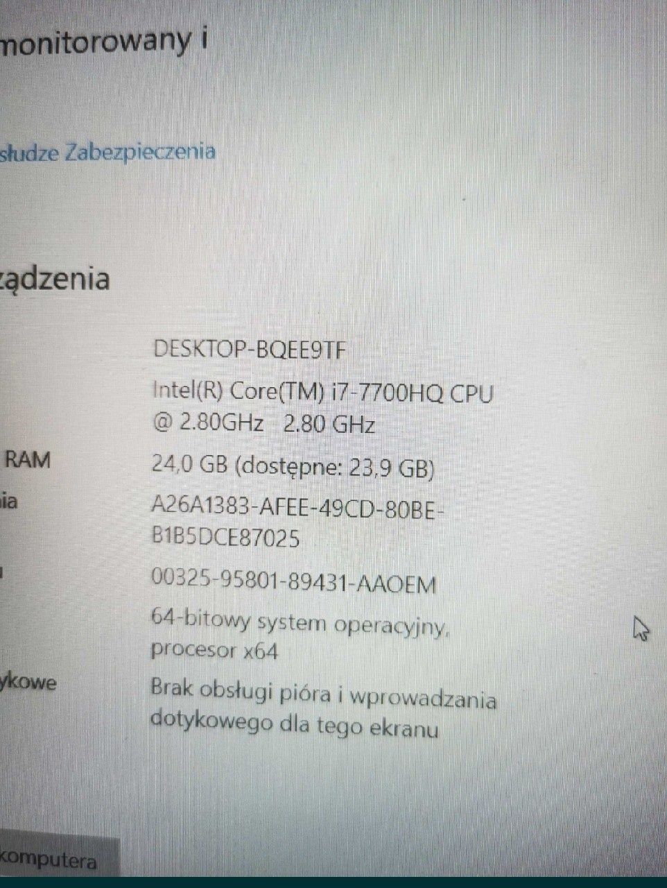 PCSpecialist laptop