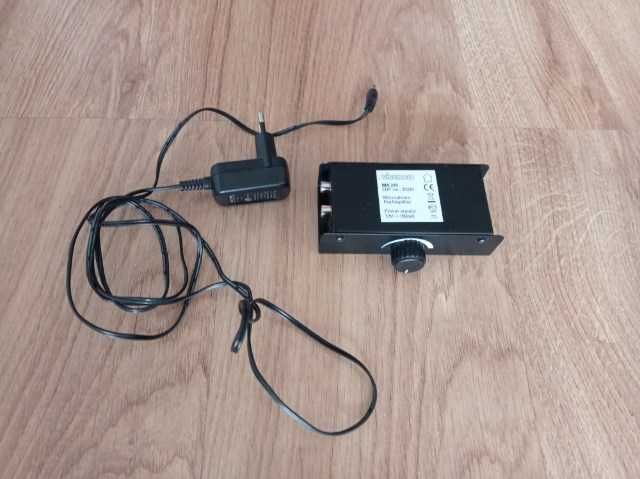 Przedwzmacniacz mikrofonowy stereo/mono Vivanco MA225 czarny