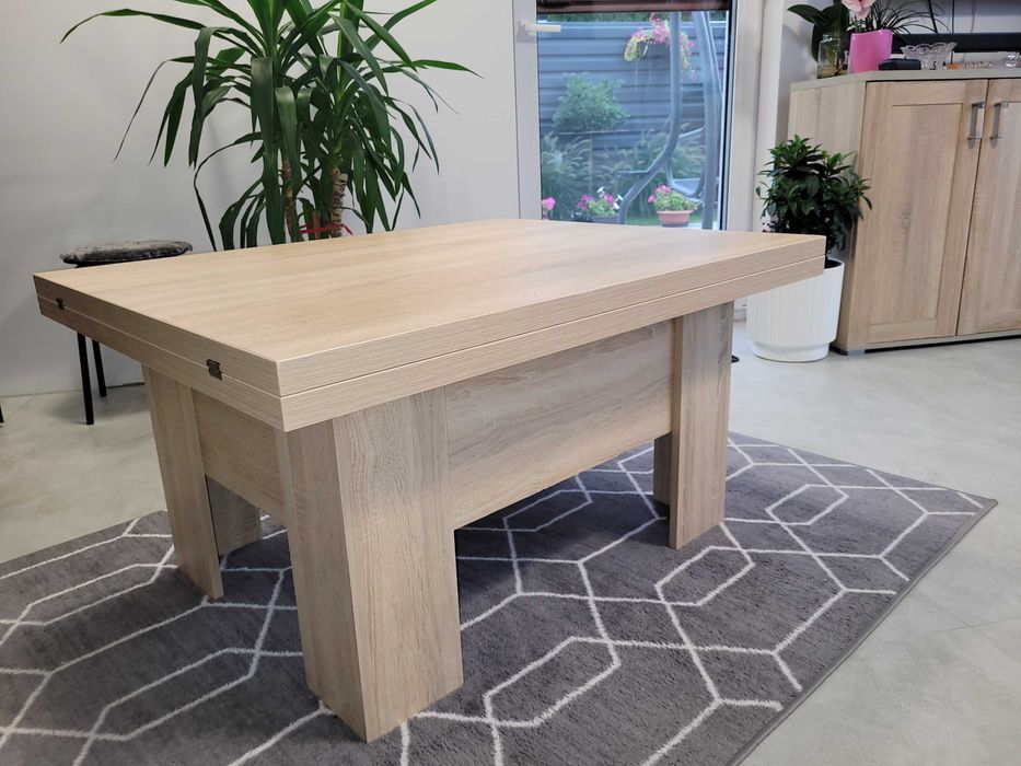 Stół 2 w 1  Ławostół kolor Dąb Sonoma