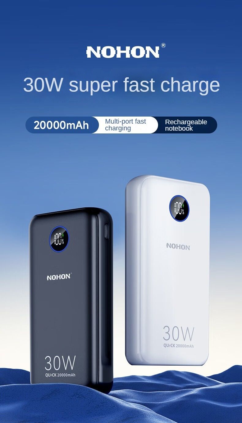 Павербанк Nohon 30W 20000 mAh