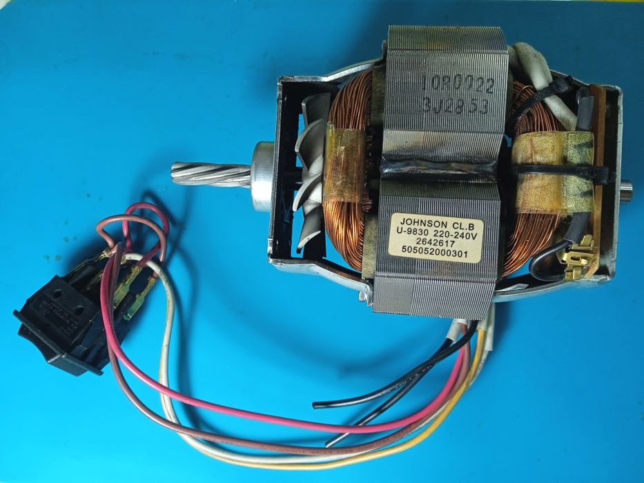 Мотор U-9830,JC,TC,PC,PU-9830,мясорубки Moulinex ME6261, DKA4, HV8.