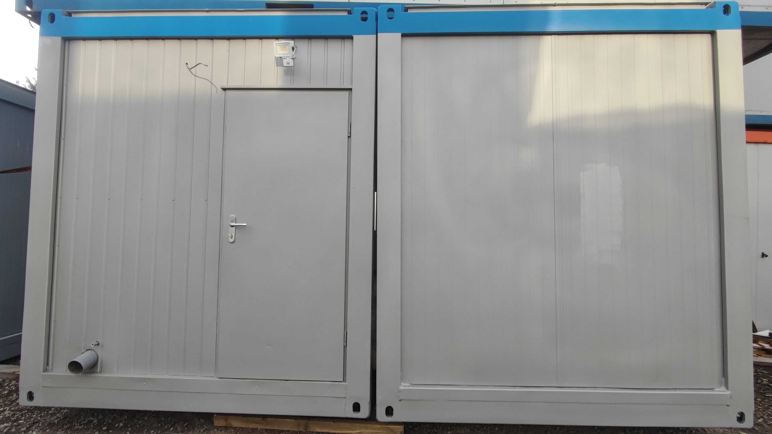 Kontener mieszkalny / usługowy 6x5x2,8 m, DUO ok. 28 m2