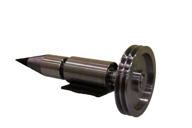 ŁUPARKA / ŚWIDER 80MM z kołem pasowym 200mm 2x17 6207