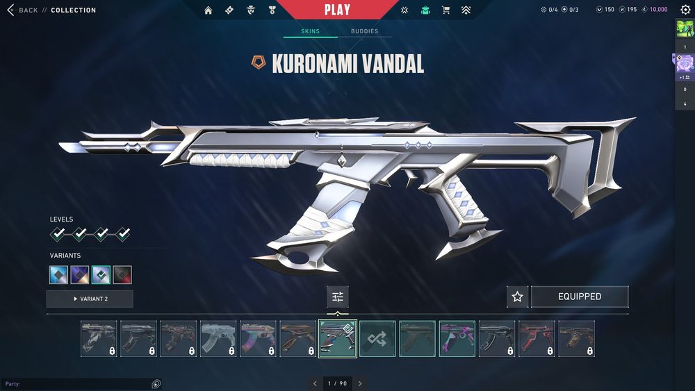 Аккаунт Valorant, Vandal Kuronami + Knife