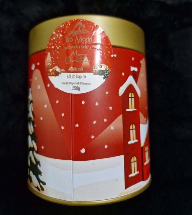 Sól do kąpieli 250g na prezent floral & grapefruit & cynamon