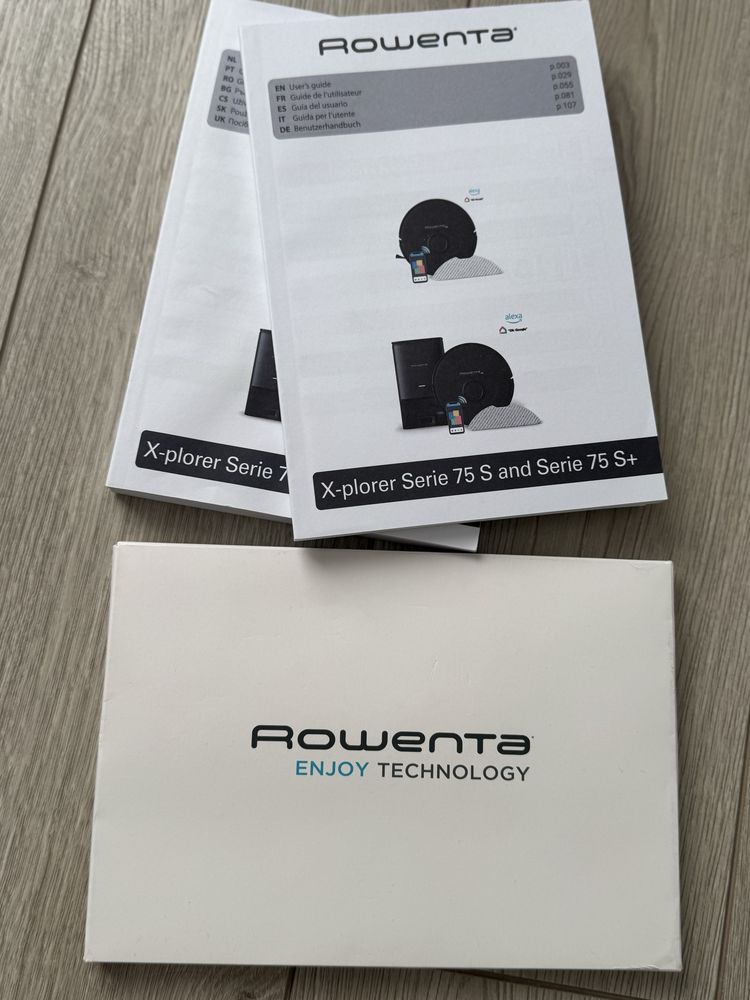 Робот-пилосос миючий Rowenta RR8577WH