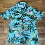 Old Navy Męska Modna Koszula Wakacyjna Kwiaty Rozm. S