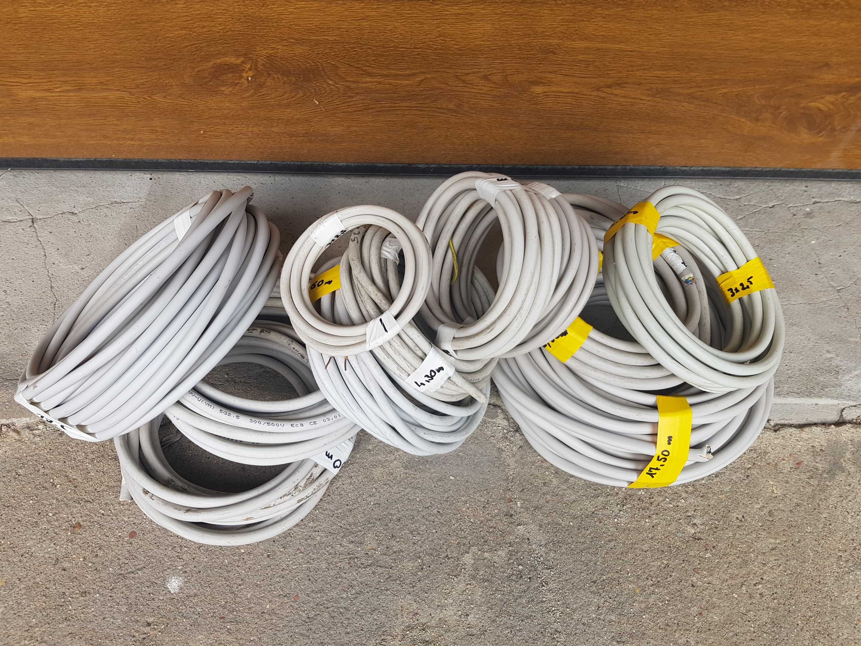 Kabel instalacyjny, przewód elektryczny 5x2,5