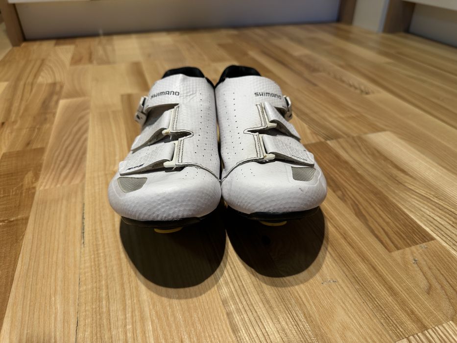 Używane buty szosowe Shimano RP5 SH-RP500 – białe, r.43