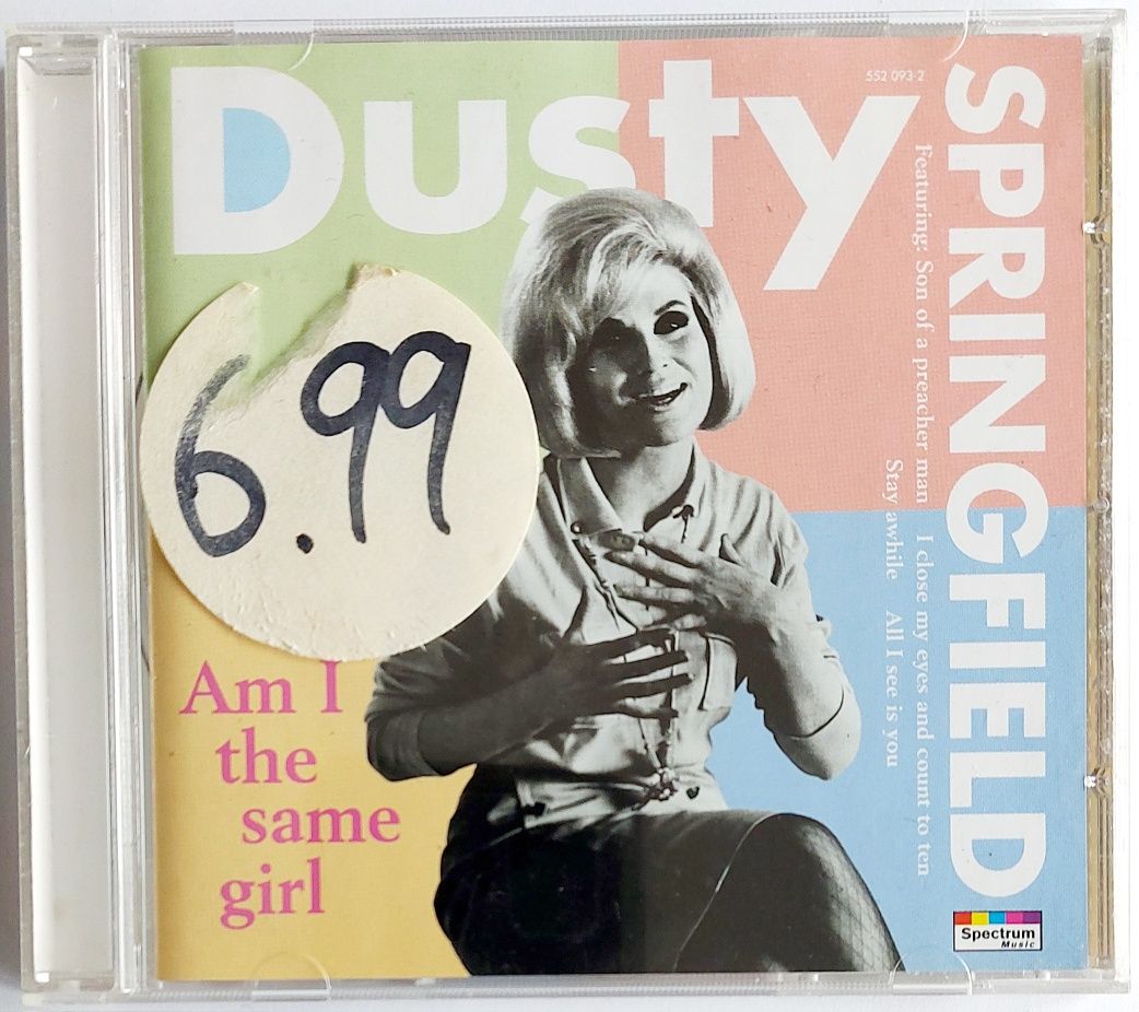 Dusty Springfield Am I The Same Girl 1996r