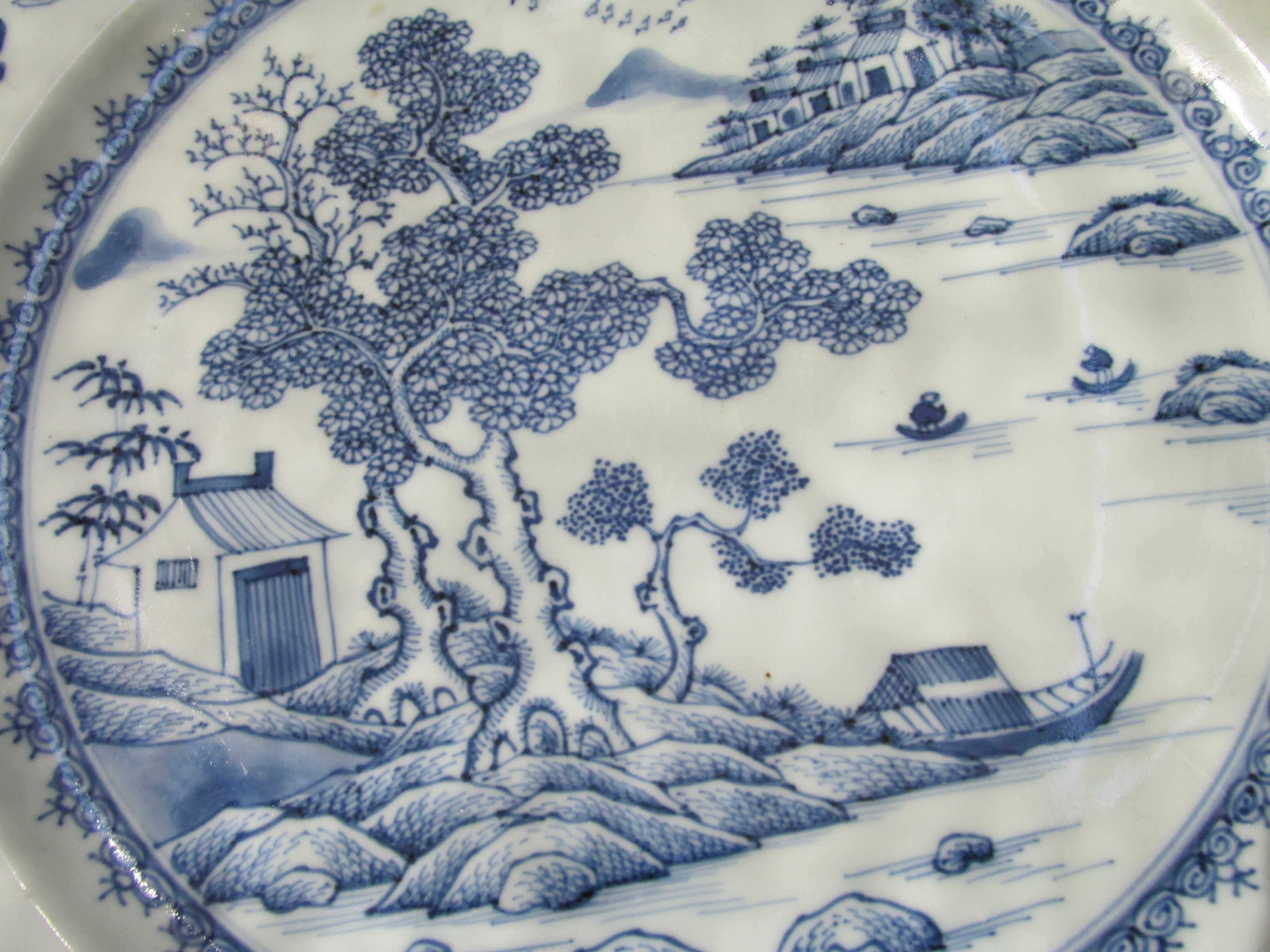 Stary talerz  Duży  Antyk Oryginalny    乾隆   - Qianlong - Chiny