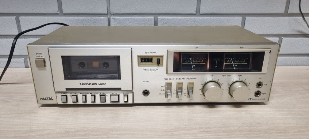 Magnetofon deck TECHNICS rs-b105.Nowe paski.Japan