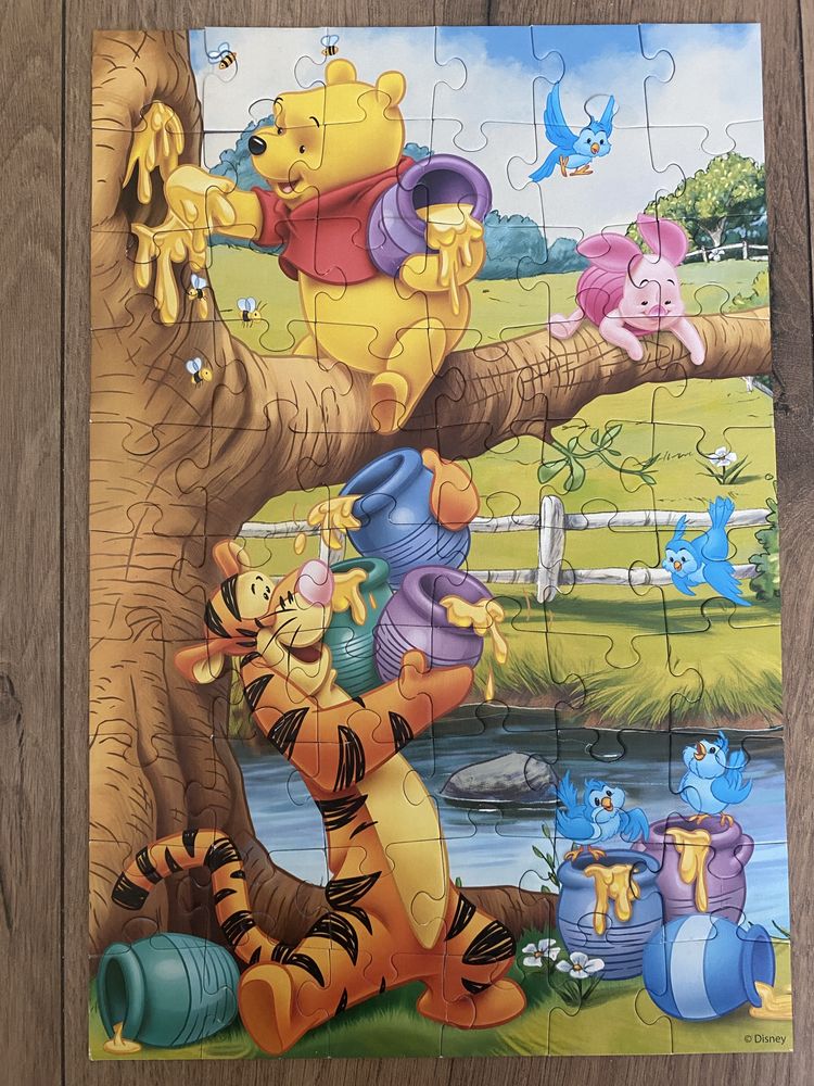 Puzzle Kubuś Puchatek 4+