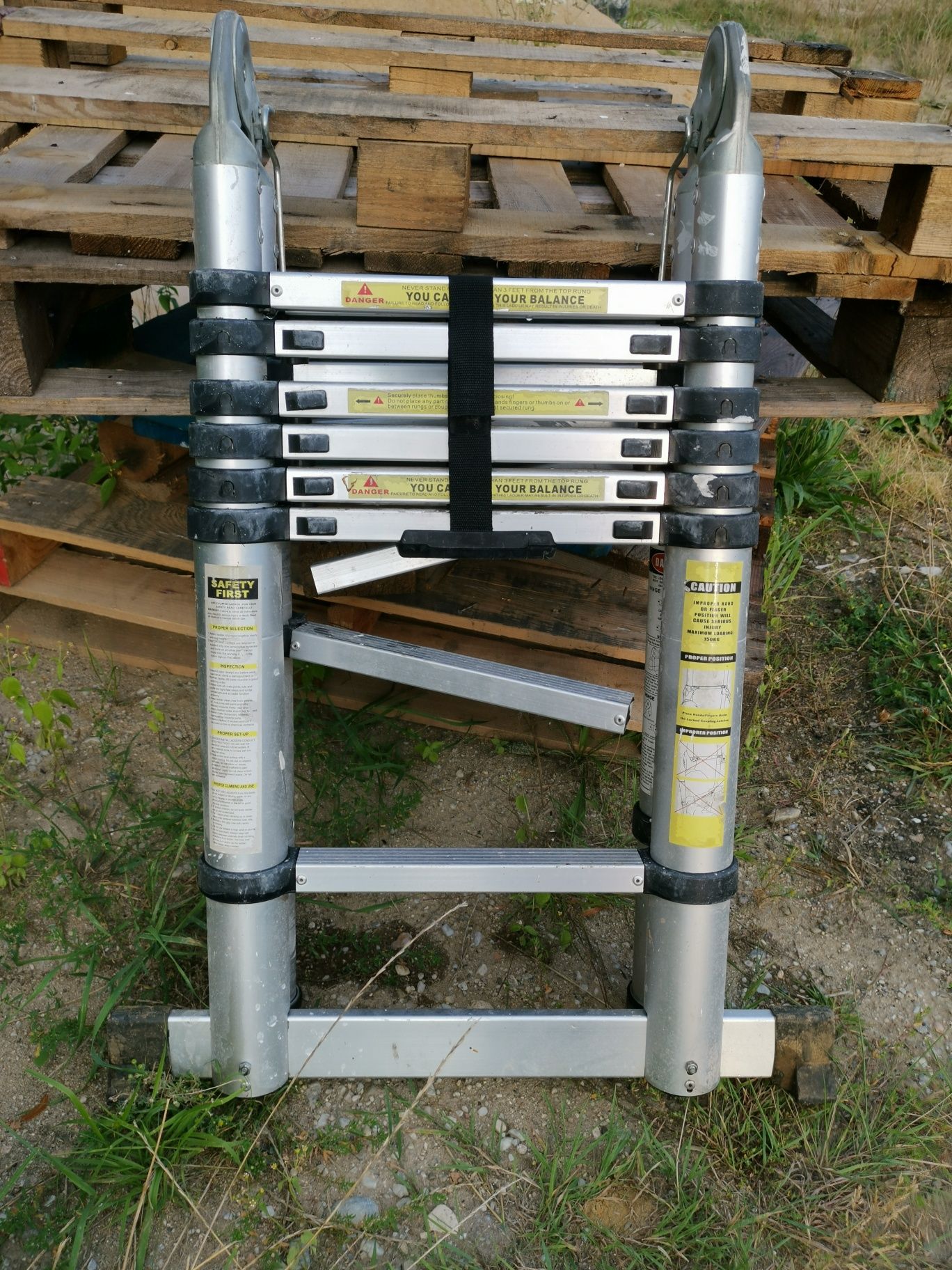 Drabina  teleskopowa aluminiowa