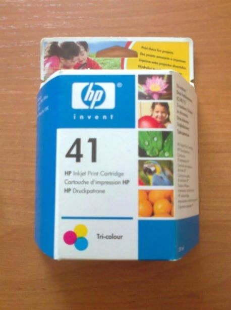 tusz CANON BPC521Y, HP 41 Tri-color 51641AE