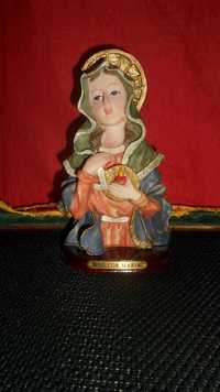 Busto Religioso Sagrado Coração de Maria Cristã Católica