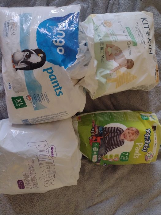 Залишок памперсів, трусиків 11+кг