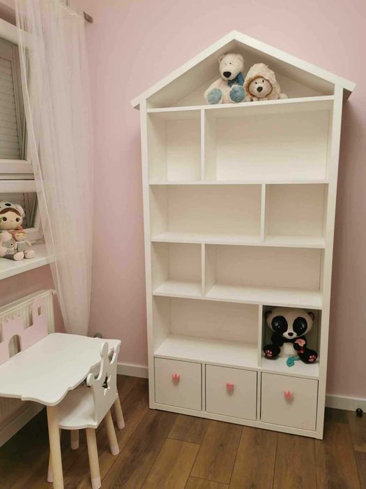 Szafa do pokoju dziewczynki (na zamówienie) / domek