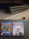PS4 Pro plus dwie gry