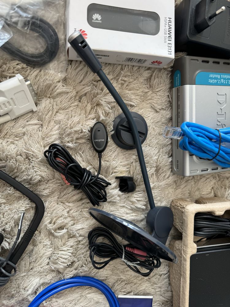 Router kamera ip modem wzmacniacz wifi patchcord akcesoria komputerowe