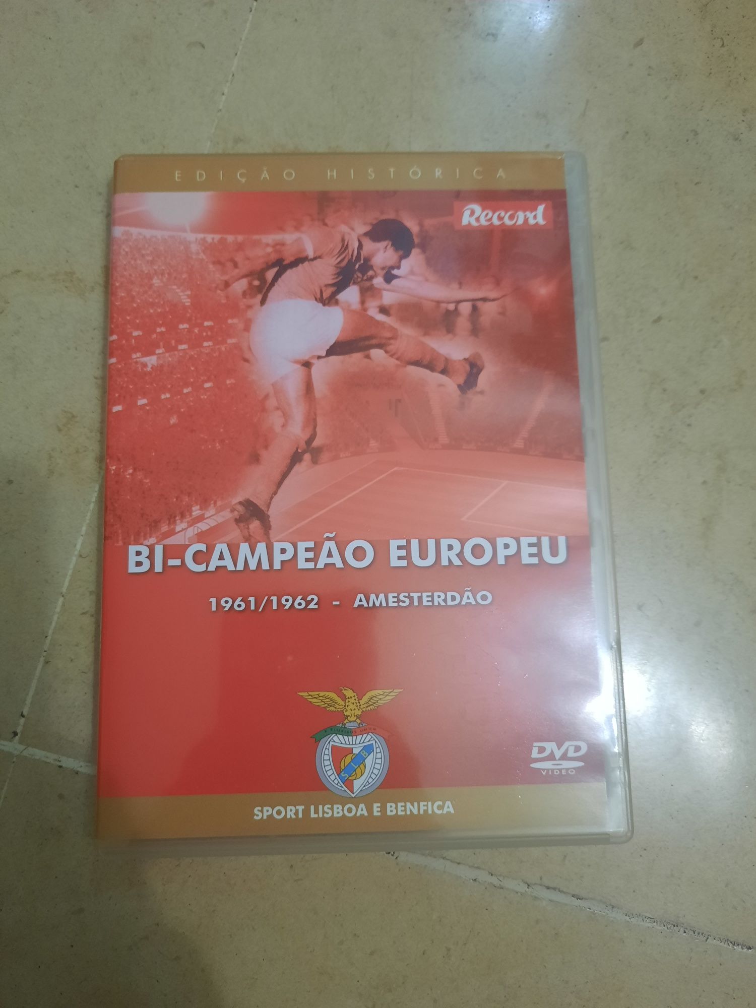 5 DVD's do benfica record 2004