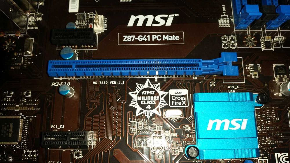 Płyta główna MSI Z87 G41 PC Mate LGA1150 pod intel Gen4 i7 i5 i3