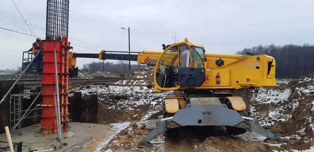 Wynajem ładowarek teleskopowych Dieci Manitou manitka JCB