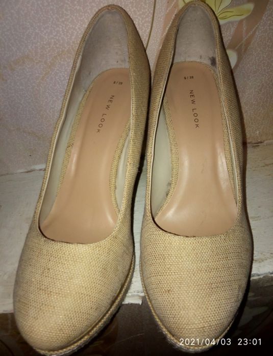 Туфли сабо танкетка 38 р