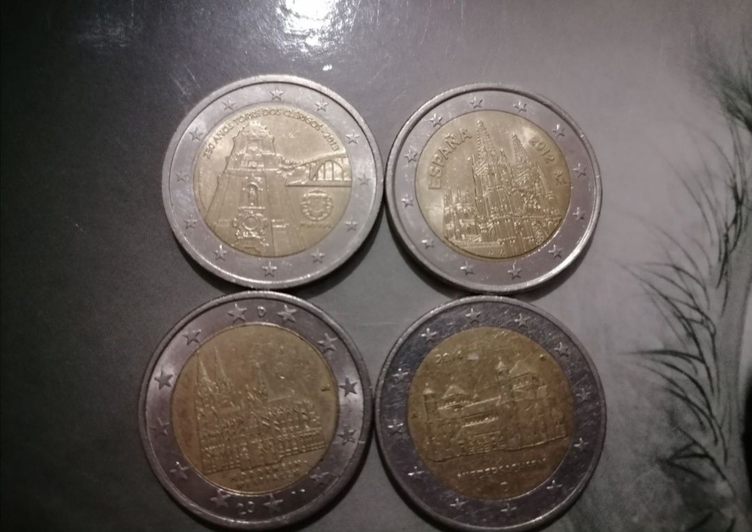 Moedas de 2€ raras