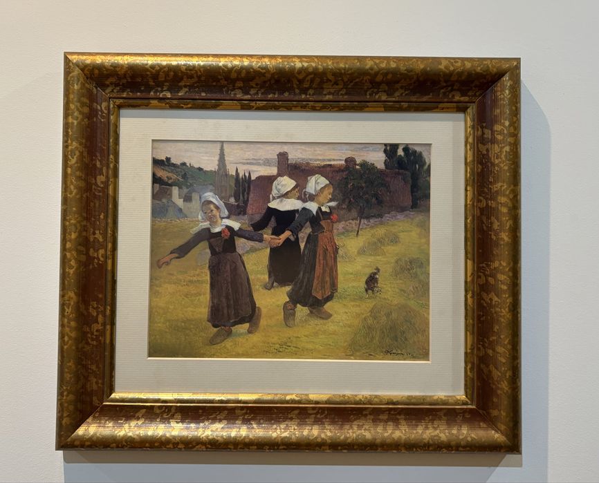 Quadro Vintage com Imagem Rural