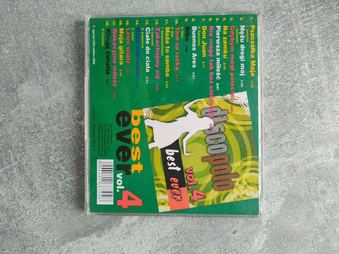 CD DISCO POLO BEST Ever Vol 4 Płyta kompaktowa