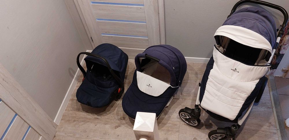 Wózek Bebetto Holland 3w1 - stan bardzo dobry