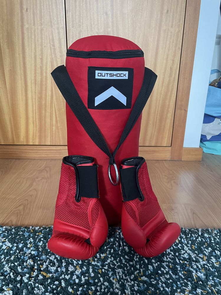 Saco e Luvas de Boxe Criança