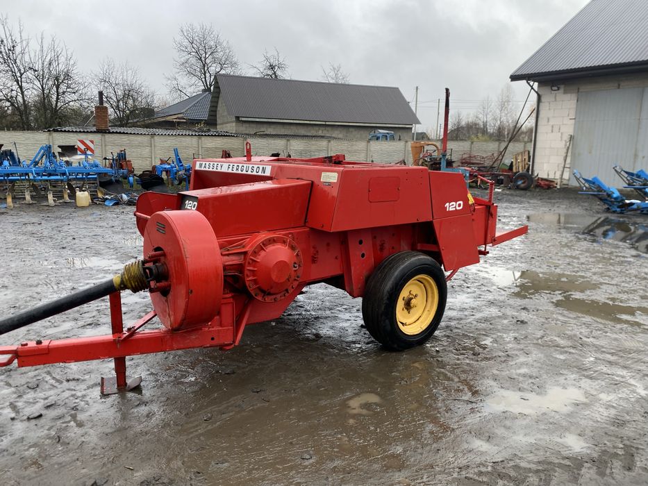 Прес підбирач MASSEY FERGUSON 120 тюковщик Мойсей фергусон є ще велгер