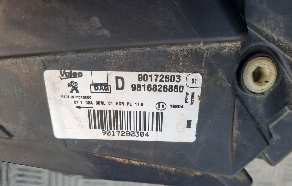 Dois Farois Peugeot PARTNER