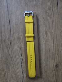 Oryginalny pasek do zegarków Tissot żółty 22mm - stan idealny