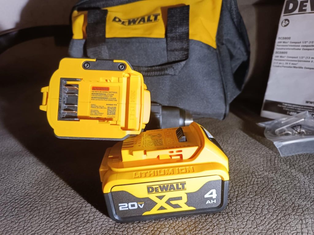 Dewalt dcd805-800 brushless drill - безщітковий шоруповерт.
