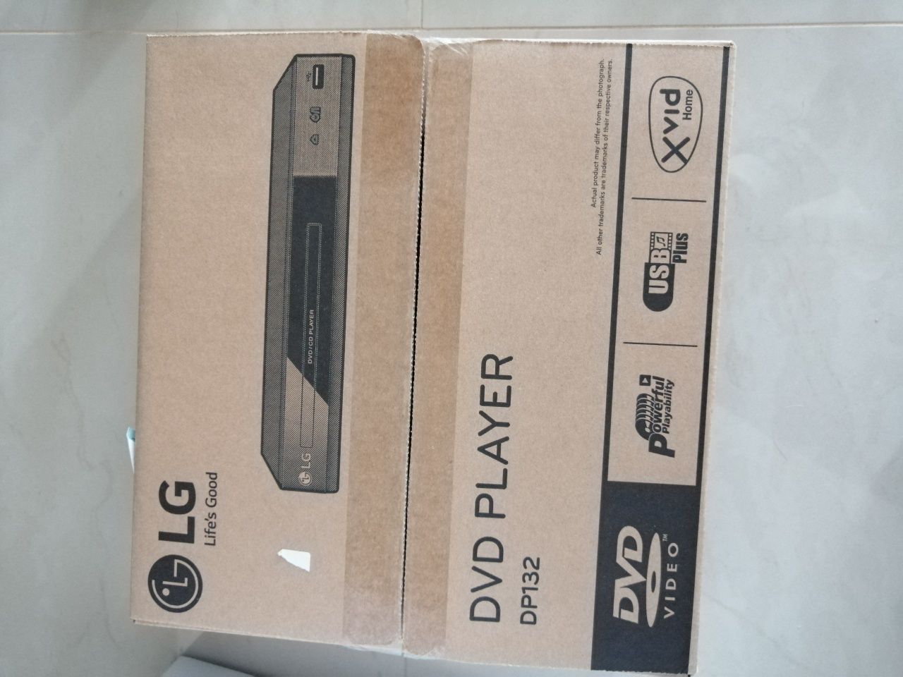 Leitor DVD novo LG