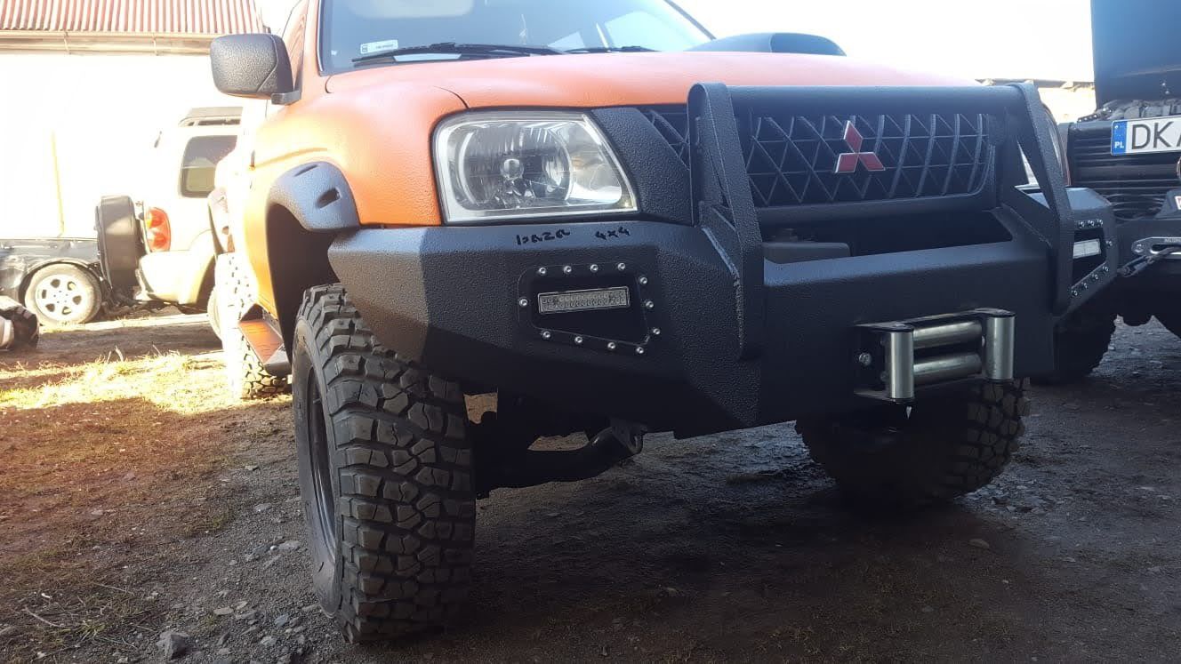 Zderzak Mitsubishi L200 metalowy