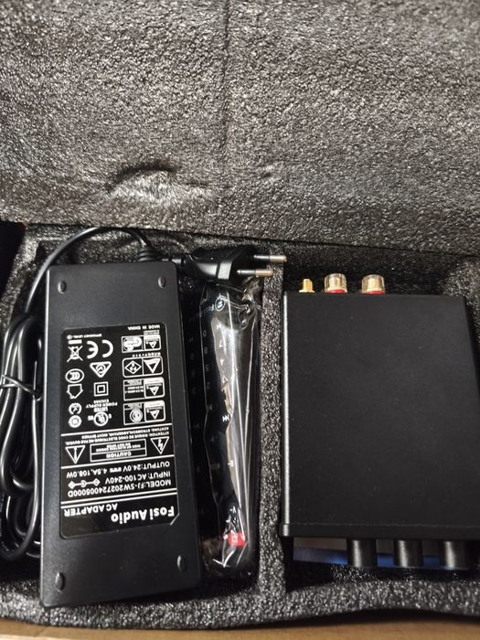 Усилитель звука Fosi Audio BT30D black Bluetooth 5.0, 2x50W+100W