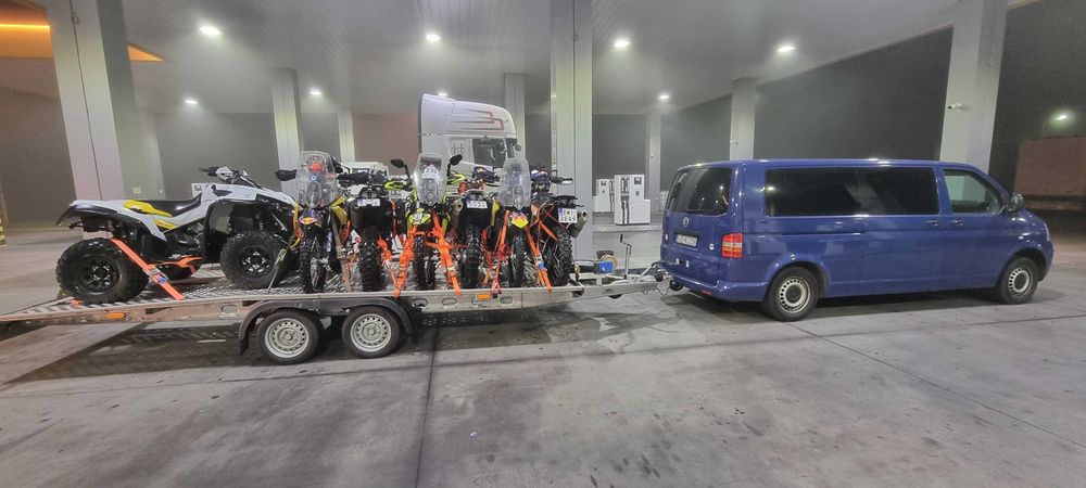 wypożyczalnia przyczep, 4m-8,5m, 2t-3,5t dmc, podstawiamy, bus+przycze