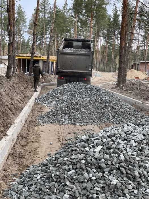 Вирівнювання Відсипка Підсипка Планування доріг Прибирання ділянки