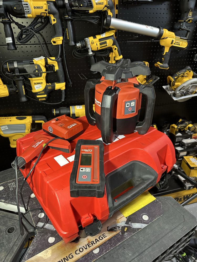 Лазерний ротаційний нівелір Hilti PR 2 HS A12 лазерний рівень хілті пр