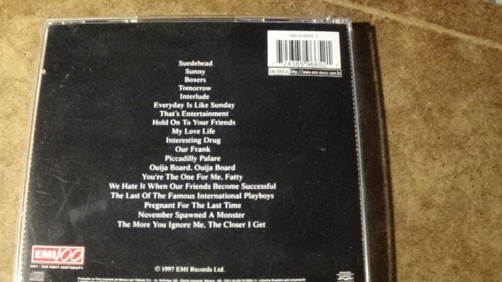 Morrissey cd Suedehead brasil