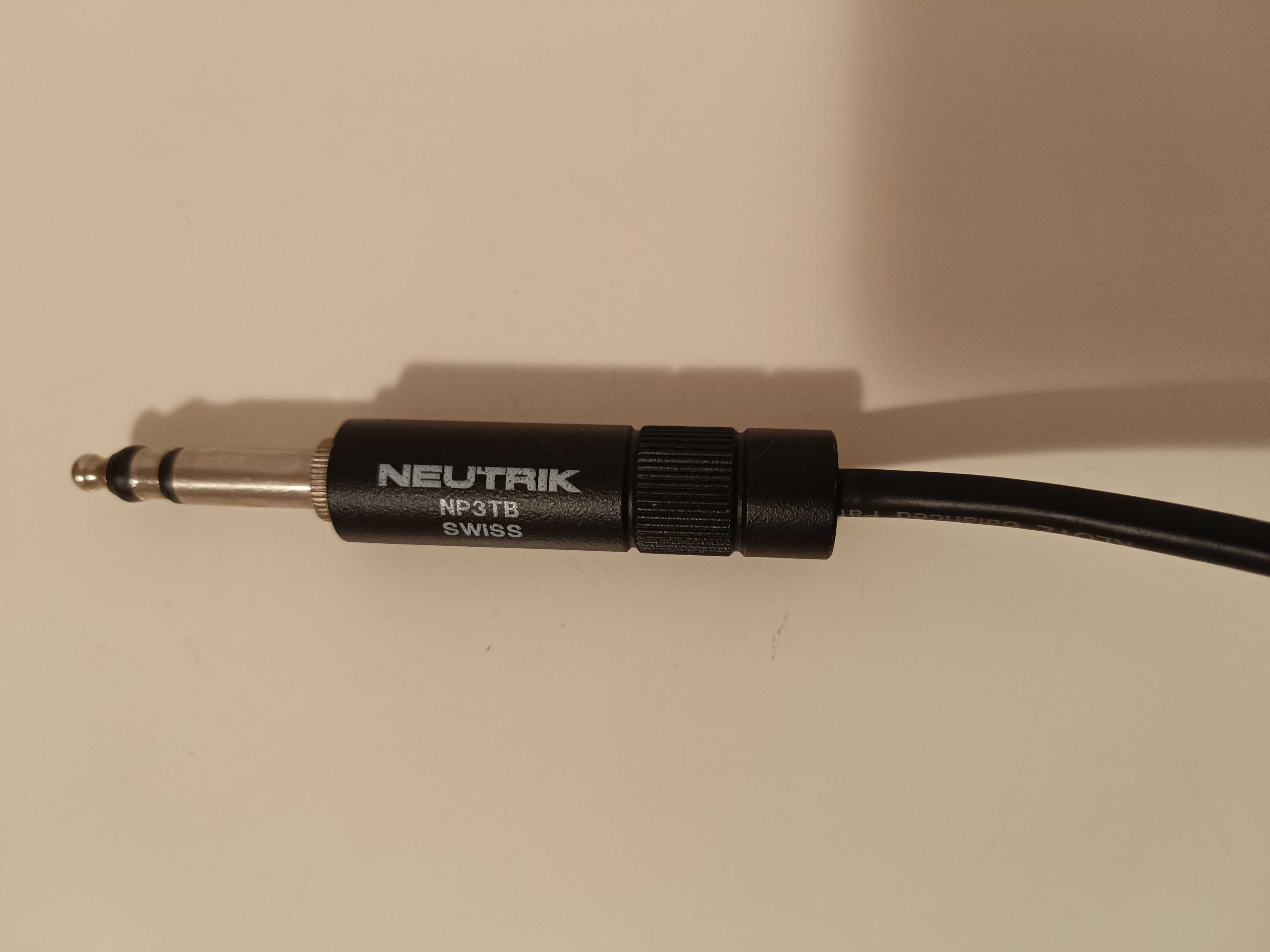 Przewód kabel 6,3 Neutrik / Klotz