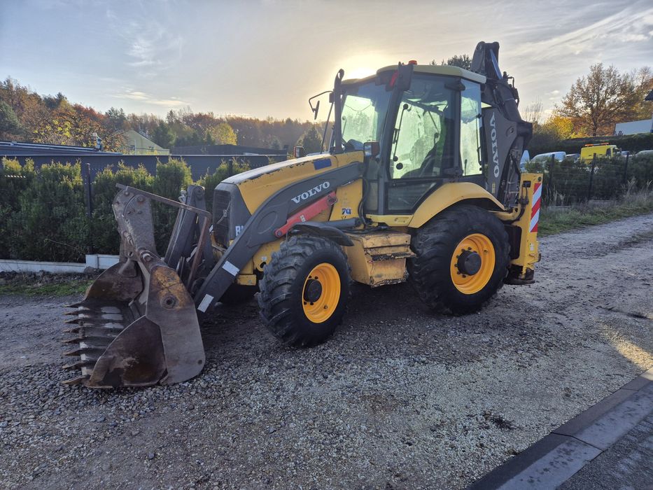 Koparko ładowarka volvo bl71 case cat jcb